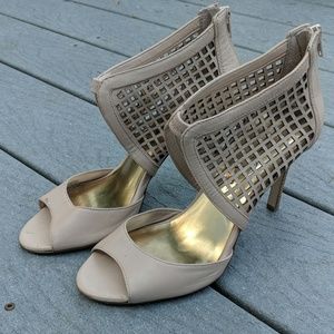 Jessica Simpson mesh heels, size 8